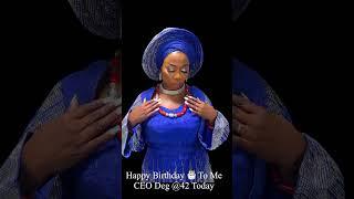 Lord I am Grateful Happy Birthday to me CEO Deg Beauty @ 42 Years Today