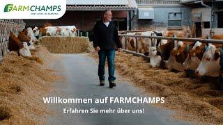 FARMCHAMPS denkt landwirtschaftlichen Erfolg für Sie mit