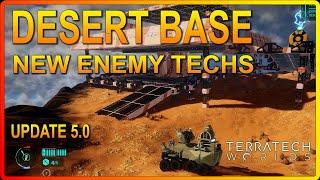 Epic New Desert Bases And Deadly Enemy Techs In Terratech Worlds Game Ep30!