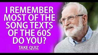 HARD quiz about song lyrics of the 1960s