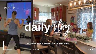 HOMESCHOOL MOM DAY IN THE LIFE  *A Monday at home*