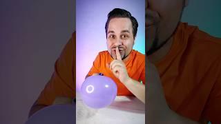 Balloon Magic Trick EXPOSED  #shorts #magicreveal