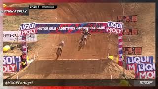 Vialle vs Gifting | MX2 Race 2 | MXGP of Portugal 2022 #MXGP #Motocross