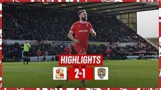 Match Highlights: Swindon Town vs Notts County