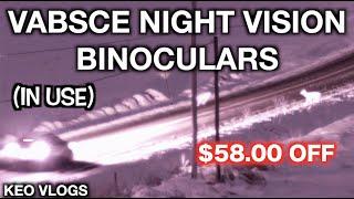 Vabsce VB007 Night Vision Binoculars In Action