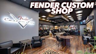 HOW THEY MAKE GUITARS at Fender's Custom Shop (Factory Tour)