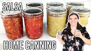 Water-Bath Canning Salsas - Easy Way to Preserve Your Harvest!