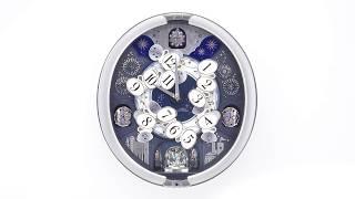 Seiko Clocks - QXM379S  Seiko Glittering Starry Night Melodies In Motion  #1 Best Seller