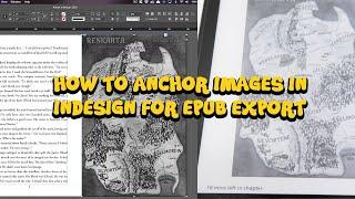 How to anchor images in InDesign for epub export