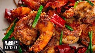 Sichuan Chilli Prawns - Marion's Kitchen