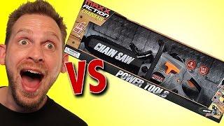 Maxx Action Power Tools Chainsaw Unboxing