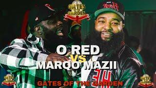 O RED vs MARQO MAZII | GATES of the GARDEN | RAP BATTLE