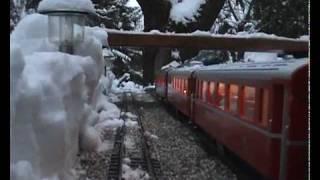 2009 02 01 fahrt durch den schnee