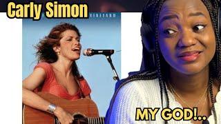 WHAT A GORGEOUS VOICE… Carly simon - The Carter Family FIRST REACTION