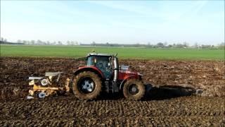 Diepploegen  Deep Ploughing  Massey Ferguson 7719  Pekkeriet Dalfsen