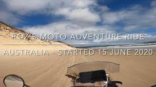 E133 - Roz’s Moto Adventure Ride Australia- Tasmania, Macquarie Heads & Ocean Beach Trails