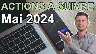 Les Actions que je vais Acheter en Mai 2024 en Bourse