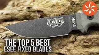 Top 5 Best ESEE Fixed Blade Knives for Outdoor Use Available at KnifeCenter.com