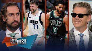 Celtics take Game 2, Mavs in panic mode & Tatum or Brown BOS best player? | NBA | FIRST THINGS FIRST