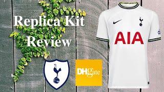 DHGate Tottenham Hotspur 22/23 Home Jersey Review + Unboxing | Replica Jerseys, Real Reviews