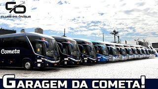 INCRÍVEL CONHEÇA A GARAGEM DA VIAÇÃO COMETA | A MAIOR EMPRESA RODOVIÁRIA DE SÃO PAULO