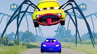 Epic escape from Lightning McQueen Eater, Zombie Lightning McQueen -  Coffin Dance Song (Cover)