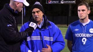 #GLVCmsoc: Rockhurst head coach Tony Tocco & seniors Mark Magee and Nick McDonald