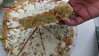 Kids Tiffin Recipe | Maggi Egg Omlette Pizza | Maggie Egg Omlette Pizza In a Tiffin