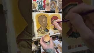 Orthodox Icon Painting 101:brush handling basics