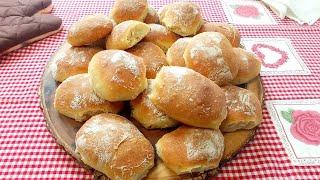 BOCCONCINI DI PANE CROCCANTE - PANINI CROCCANTI FATTI IN CASA - FACILI SENZA IMPASTO