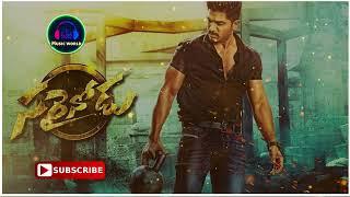 SARRAINODU JUKEBOX  SARRAINODU Full Songs  Allu Arjun, Rakul Preet, Catherine Tresa, Srikanth