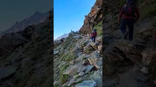 Kangriz #glacier #trekking #wild #hiking #himalayas #shorts #reels #ladakh #kashmir #india