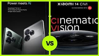 BEST PHONE UNDER 40000  XIAOMI 14 CIVI OR REALME GT 6??? CAN THEY DETHRONE THE KING ONEPLUS 12 R