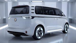 New 2025 Volkswagen ID Buzz Revealed, Best Electric Bus!