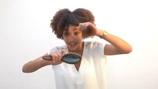 Brushing African-American hair: no comb...only Brush!!!