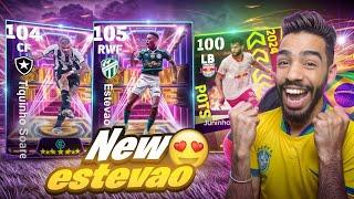 I OPENED THE BRAZILIAN SHOW-TIME  ESTÊVÂO 105  EFOOTBALL 25 MOBILE