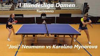 Josephina Neumann vs Karolina Mynarova | 1.Bundesliga Damen