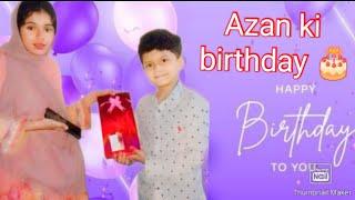 Birthday vlog || Azan ki birthday party  || Bhot Maza Aya || pizza party ki  || #amarafatimavlogs