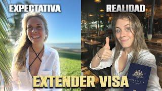 Extension de la VISA de Australia en el NORTE ️ Expectativa vs Realidad 