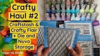 Craft Haul #2 // Craftstash & Crafty Flair + Die & Nuvo Drops Storage