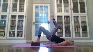 Challenging Pilates Mat Workout with Yoga Block