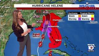 Hurricane Helene: 9 a.m. forecast