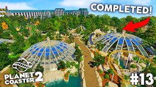 Planet Coaster 2 NEW Rides & Completing the ENTRANCE of my Theme Park!!