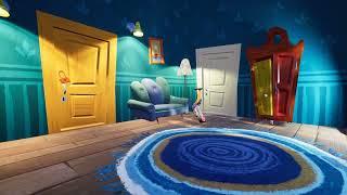 Привет Сосед шок контент в игре Hello Neighbor сосед шпендик пельмешки дядя Гриша рвёт гопников