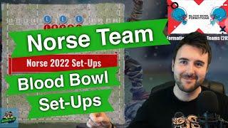 Norse (2022) Set-Up Formations for Blood Bowl - Blood Bowl 2020 (Bonehead Podcast)