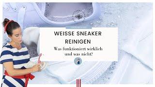 Weisse Sneaker reinigen | Was funktioniert wirklich? | Realistischer Test