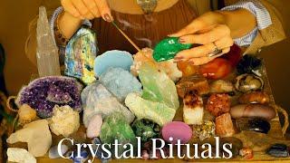 "Crystal Rituals" ASMR Whispered Gemstone Activation, Purification, and Rituals with a Reiki Master