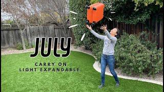 JULY LIGHT EXPANDABLE CARRY-ON | is it better than July Essential & Takeoff Luggage?