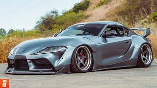 Building a StreetHunter MK5 Toyota Supra in 16 minutes! [COMPLETE TRANSFORMATION]