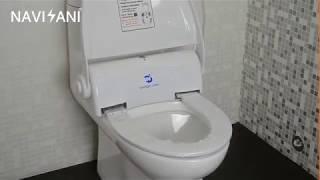 Function Demo of NAVISANI Sanitary One Time Use Toilet Seat Cover